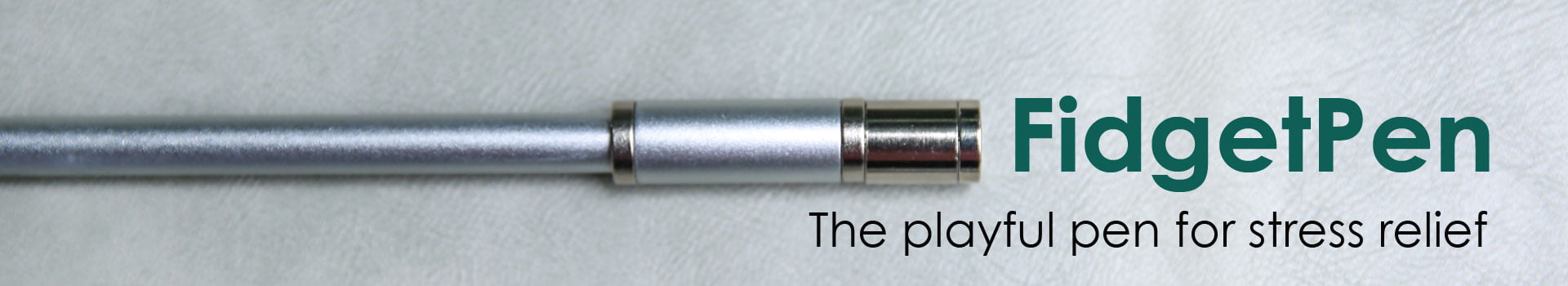 Αντιστρές στυλό FidgetPen της Allocacoc - μπρονζέ - με μελάνι που διαγράφεται. geekers.gr