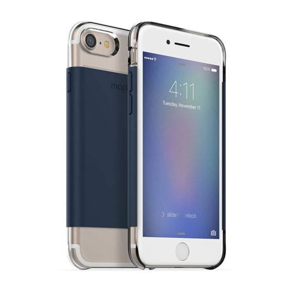 Mophie®Hold Force Wrap Base πολύ λεπτή Μαγνητική θήκη προστασίας – για iPhone SE 2022 / 2020 / 8 / 7 Navy