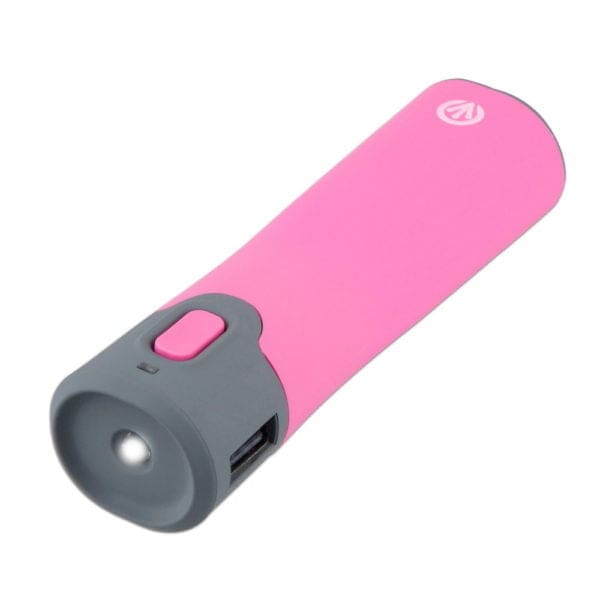 iFrogz ® Golite 2.0® Φακός και φορητό Powerbank 3.000 mAh σε χρώμα ροζ