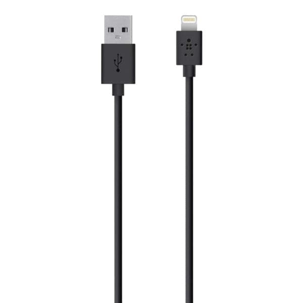 Belkin MIXIT↑ Καλώδιο δεδομένων USB σε Lightning σε μαύρο (0,9 μέτρα) - F8J023bt03-BLK