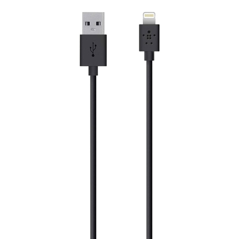 Belkin MIXIT↑ Καλώδιο δεδομένων USB σε Lightning σε μαύρο (2 μέτρα) - F8J023bt2M-BLK