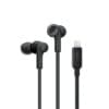 belkin ακουστικά με υποδοχή lightning χρώμα μαυρο