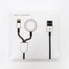 Καλώδιο φόρτισης 2 σε 1 Lightning Fast Charging 2.0A & iWatch Retail Box (1 μέτρο – λευκό)