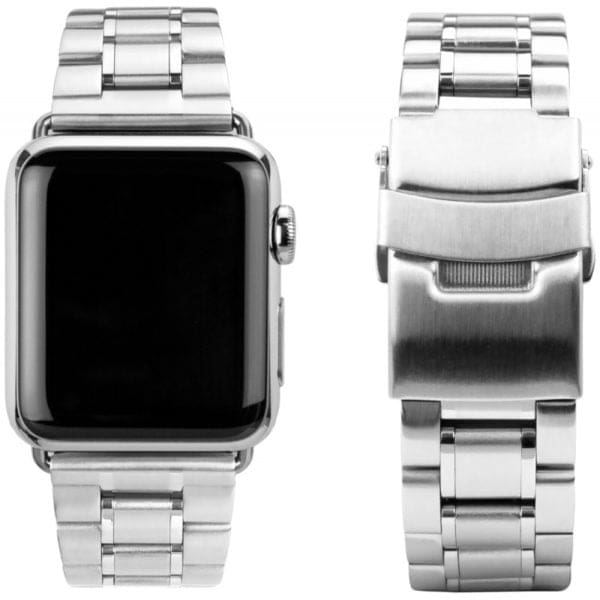 CASEual Ατσάλινο μπρασελέ για Apple Watch 1-6 & SE (38/40mm) – ασημί