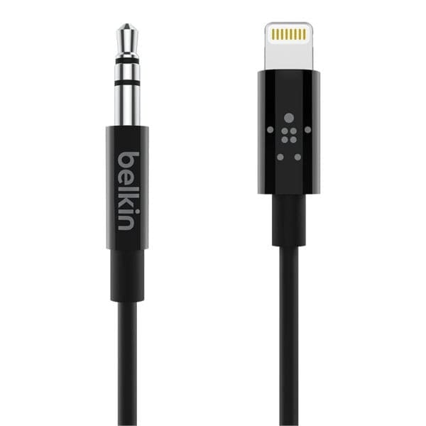 Καλώδιο Lightning σε jack 3.5 mm (μήκους 180 cm) Belkin AV10172bt06-BLK