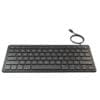 ZAGG Wired Lightning Keyboard Πληκτρολόγιο με υποδοχή Lightning σε μαύρο χρώμα - ZLTKBW-BB0