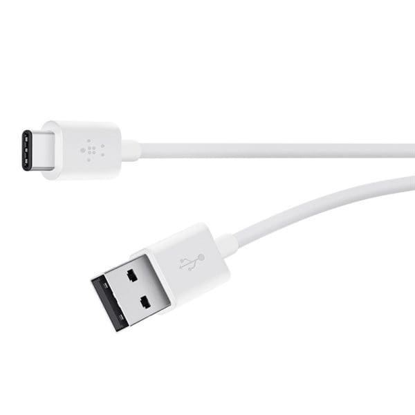 Belkin MIXIT↑ 2.0 Καλώδιο USB-A σε USB-C 1,2m (λευκό) F2CU032bt04-WHT