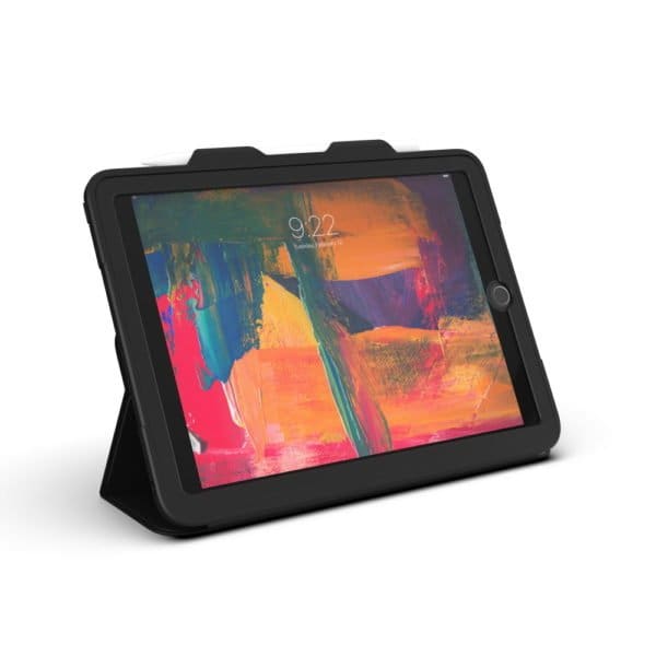 ZAGG Rugged Messenger Case Ανθεκτική Θήκη με καπάκι για Apple iPad 9.7 inch (2017 & 2018) σε μαύρο χρώμα - 202002483
