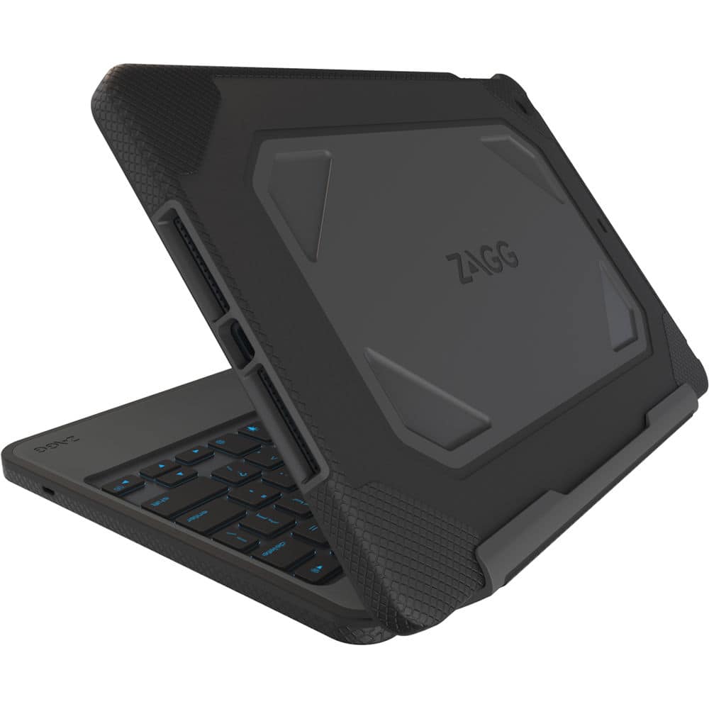 ZAGG Rugged Folio Θήκη με πληκτρολόγιο για Apple iPad Air σε μαύρο χρώμα - ID5RGD-BBU