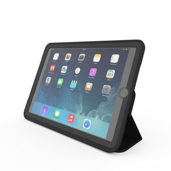 ZAGG Rugged Messenger Education Case Ανθεκτική Θήκη με καπάκι για Apple iPad 9.7 inch (2017 & 2018) σε μαύρο χρώμα - ID8ZEC-BK0