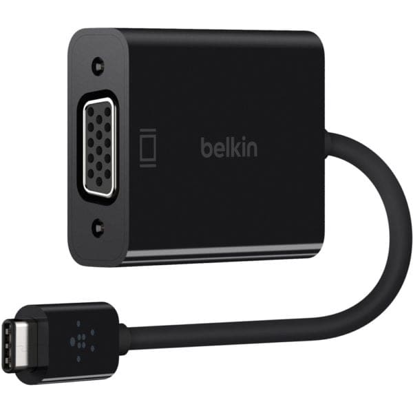 Belkin Αντάπτορας USB-C σε VGA (15 εκατοστά – μαύρος)