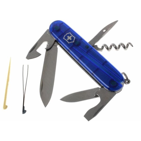 Victorinox Spartan Ελβετικός σουγιάς – Blue Transparent