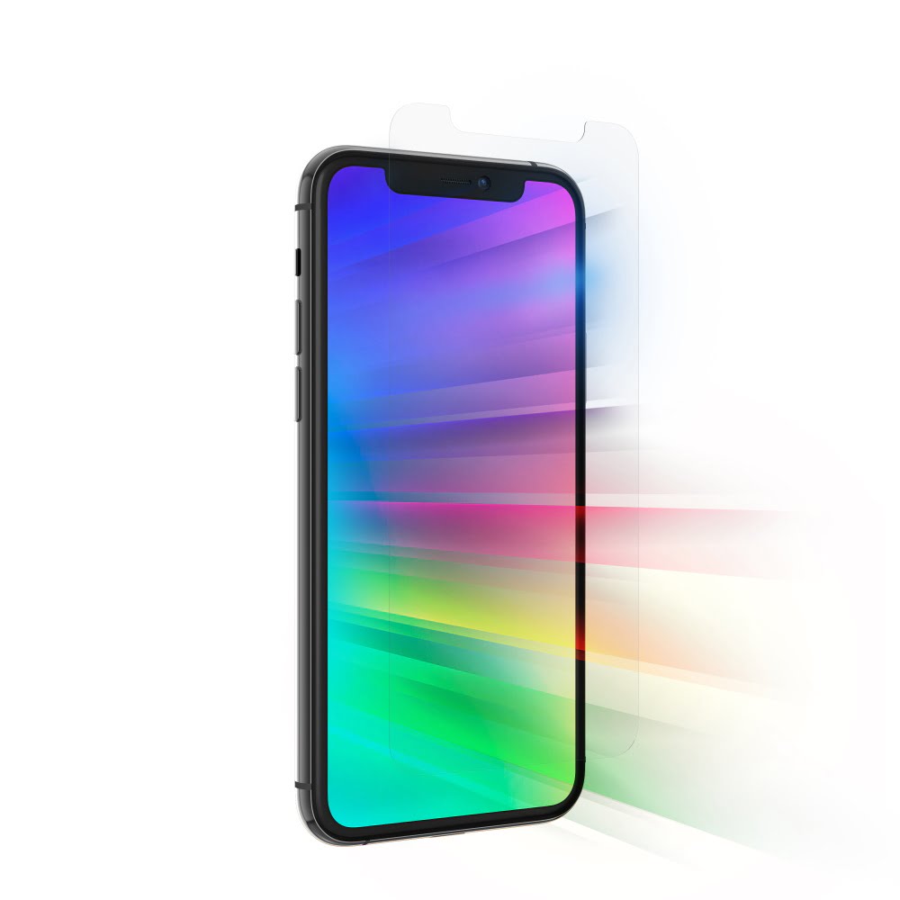ZAGG InvisibleShield Full Face Tempered Glass με αντιμικροβιακή τεχνολογία – Elite VisionGuard+ για Apple iPhone 11 Pro / Xs / X