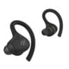 iFROGZ Airtime Sport TWS - Truly Wireless Ασύρματα Αδιάβροχα Ακουστικά & θήκη φόρτισης (μαύρο)