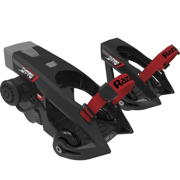 Ηλεκτρικοί τροχοί-πατίνια Razor Turbo Jetts Electric Heel Wheels No 29-45 σε κόκκινο χρώμα