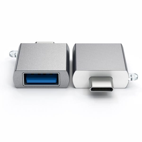 Satechi Αλουμινένιος Αντάπτορας USB-C σε USB-Α σε χρώμα Space Gray