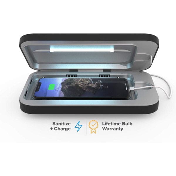 PhoneSoap 3.0 Απολυμαντικό UV Smartphone & Universal φορτιστής (Μαύρο)