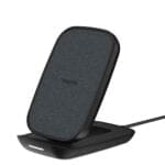 Mophie Wireless Charging Stand Σταθμός ασύρματης φόρτισης Quickcharge 10W - Ultrasuede / Black