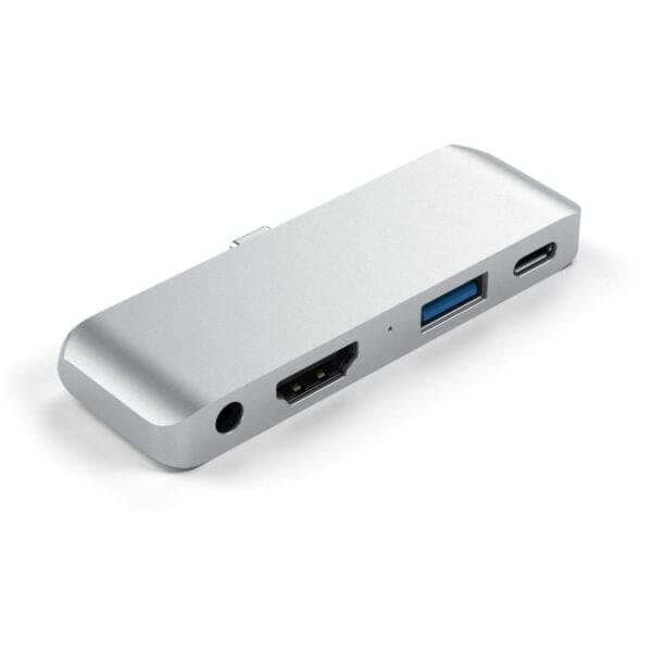 Satechi Αλουμινένιος Type-C Mobile Pro Hub Αντάπτορας για iPad 2018 σε χρώμα Silver