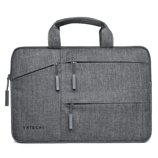 Satechi Αδιάβροχος χαρτοφύλακας για 15" laptop με χώρους αποθήκευσης για MacBook Pro σε χρώμα γκρι