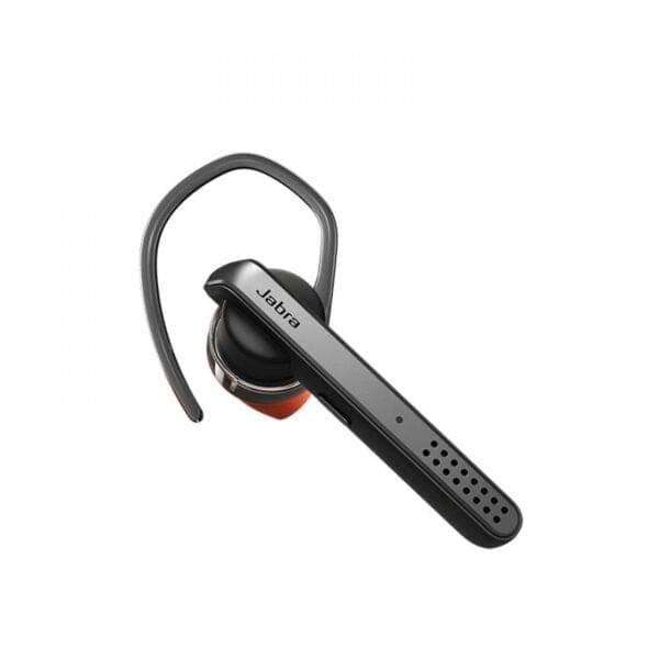 Jabra Talk 45 Bluetooth ακουστικό με noise cancelling σε ασημί χρώμα