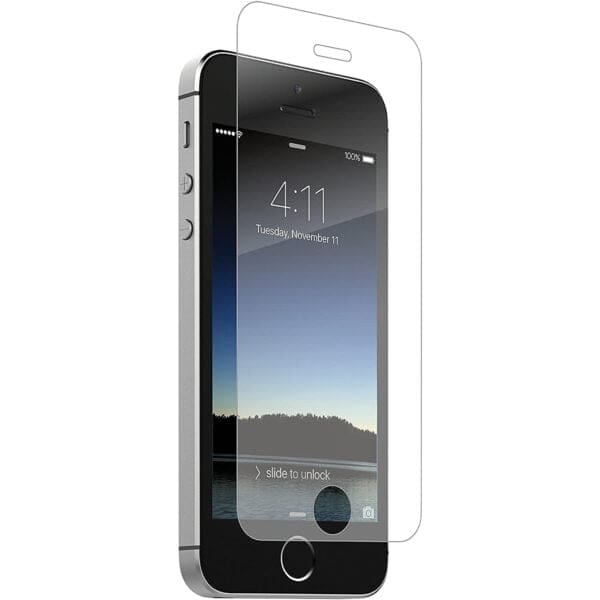 ZAGG InvisibleShield Full Face Tempered Glass – iPhone SE/5c/5s/5 Clear