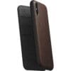 Nomad Rugged Folio Δερμάτινη Θήκη Πορτοφόλι iPhone X / Xs – Rustic Brown (NM21FR0H00)