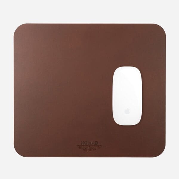 Nomad Mousepad Leather Rustic Brown Δερμάτινη Επιφάνεια γραφής & mouse pad σε χρώμα καφέ