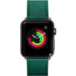 Laut Milano Watch Strap Δερμάτινο λουράκι για Apple Watch Series 1-6 & SE 42/44mm – Emerald