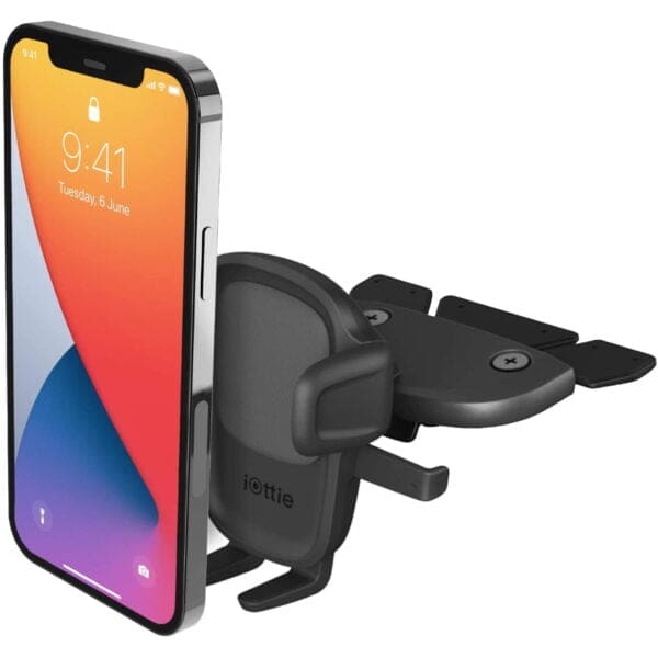 iOttie Easy One Touch 5 CD Slot Car Mount - βάση στήριξης Smartphone για CD αυτοκινήτου σε χρώμα μαύρο (HLCRIO173)