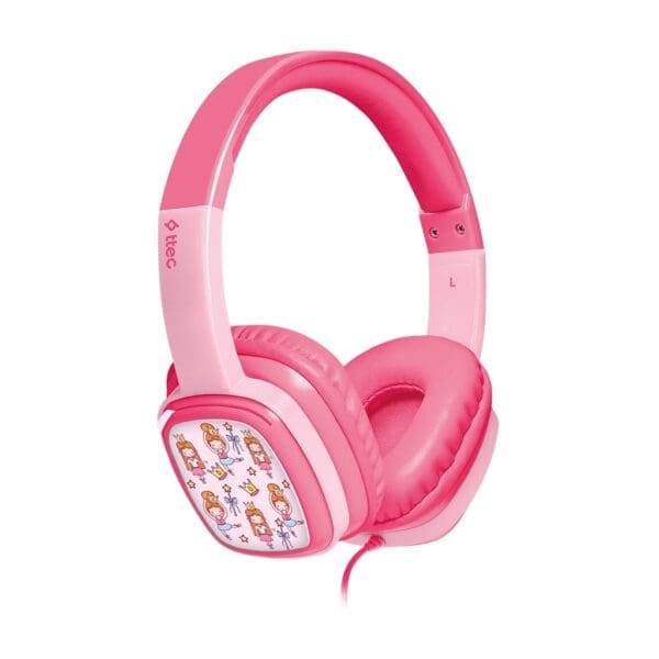ttec SoundBuddy On-Ear Ακουστικά για παιδιά (2KM132P) σε χρώμα ροζ