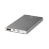 ttec AlumiSlim S Powerbank 5.000mAh σε ασημί χρώμα