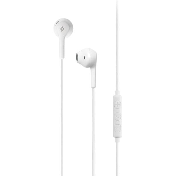 ttec Rio Handsfree Ακουστικά (2KMM11B) σε λευκό χρώμα