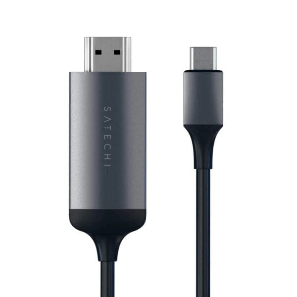 Satechi Αλουμινένιος αντάπτορας Type-C με έξοδο HDMI 4k σε χρώμα Space Grey