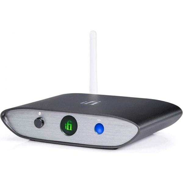 iFi Audio Zen Blue Ασύρματο streamer Bluetooth με ενσωματωμένο DAC σε ασημί χρώμα