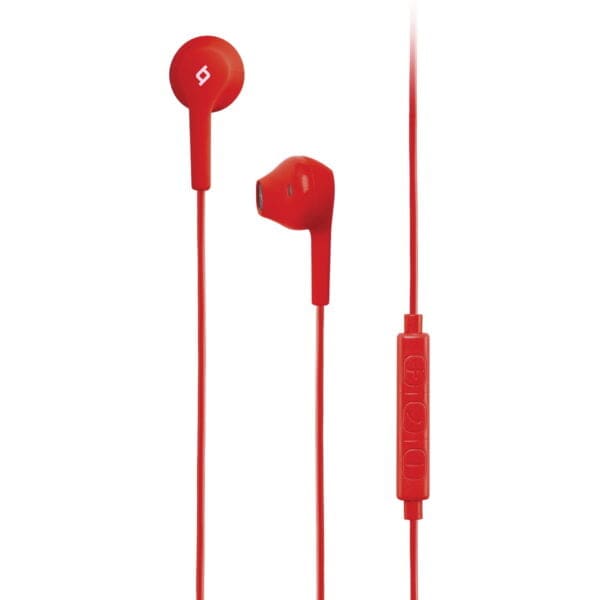 ttec Rio Handsfree Ακουστικά (2KMM11K) σε κόκκινο χρώμα