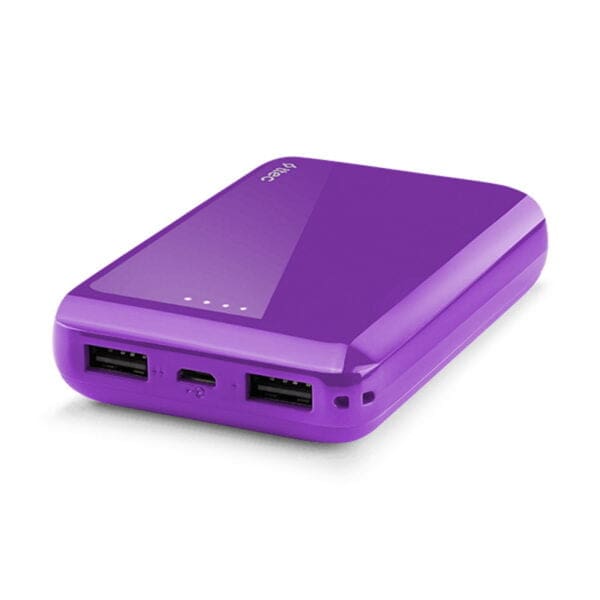 ttec ReCharger S Powerbank 10.000mAh σε μωβ χρώμα (BB174MR)