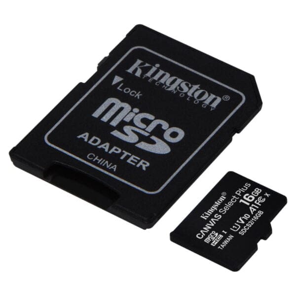 Kingston Canvas Select Κάρτα Μνήμης microSD - 16GB