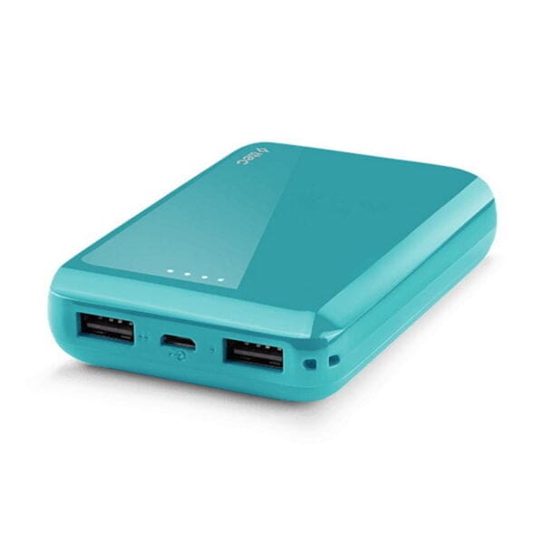 ttec ReCharger S Powerbank 10.000mAh σε τιρκουάζ χρώμα (2BB174T)