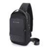 Arctic Hunter Crossbody τσάντα αδιάβροχη με θήκη για tablet και ενσωματωμένη θύρα USB – Black (XB00105-BK)