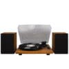 Crosley C62 Πικάπ με συνδεσιμότητα Bluetooth, με ηχεία σε χρώμα ξύλου καρυδιάς
