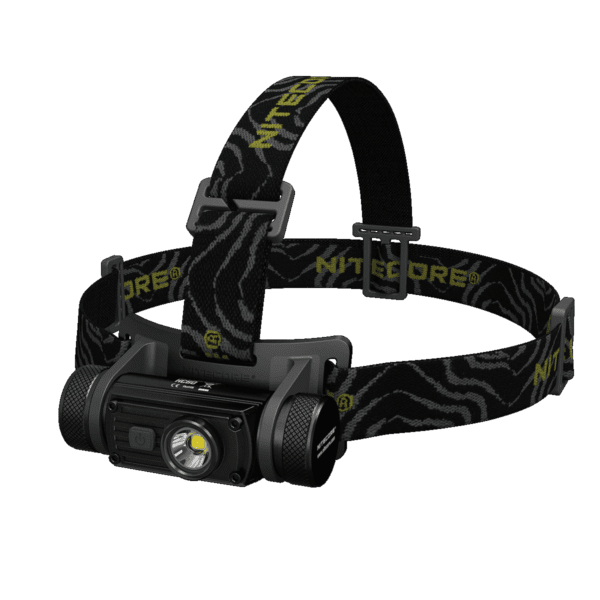 Ελαφρύς αδιάβροχος Φακός κεφαλής LED Nitecore Headlamp HC60 με επαναφορτιζόμενη μπαταρία Li-Ion και απόδοση 1000 Lumens σε μαύρο χρώμα