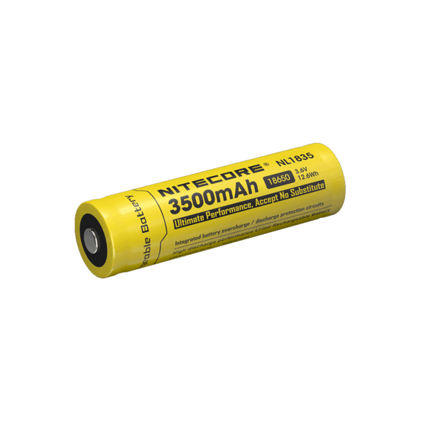 Nitecore NL1835 Επαναφορτιζόμενη Μπαταρία Li-Ion Τύπου 18650 Χωρητικότητας 3500mAh