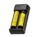 Φορτιστής με τροφοδοσία USB δύο θέσεων Nitecore UI2