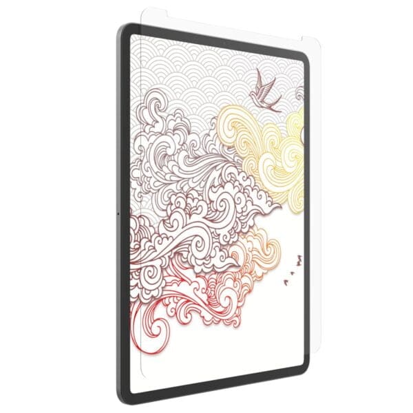 ZAGG InvisibleShield GlassFusion+ Canvas® Flexible Hybrid Protection with a Paper Finish – Apple iPad Pro 12,9" (2021 - 5th & 4th / 3rd Gen)