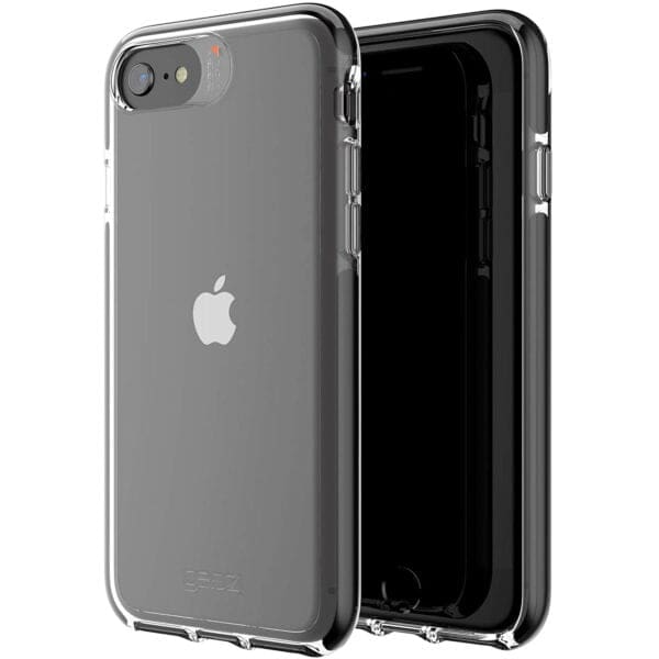 Gear4 Piccadilly Θήκη προστασίας – iPhone SE 2022 / 2020 / 8 / 7 / 6s / 6 (διάφανη/μαύρη)