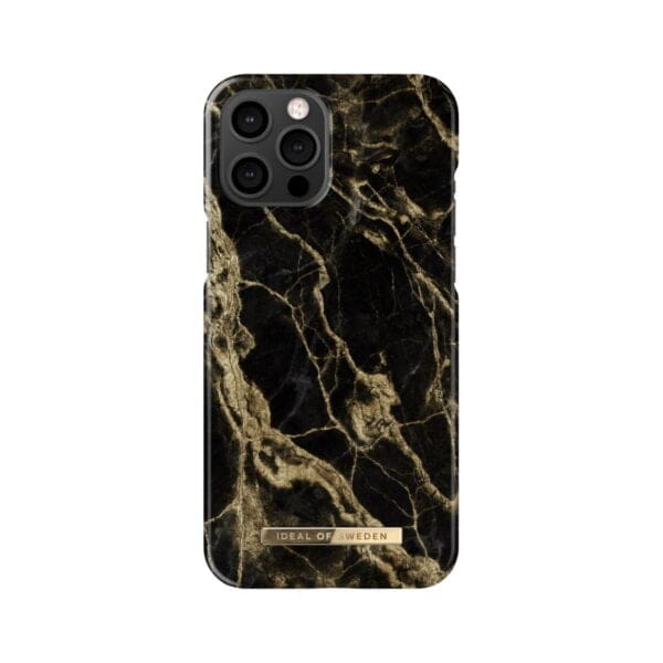 iDEAL of Sweden "Golden Smoke Marble Case" Θήκη προστασίας από vegan υλικά – iPhone 12 Pro Max