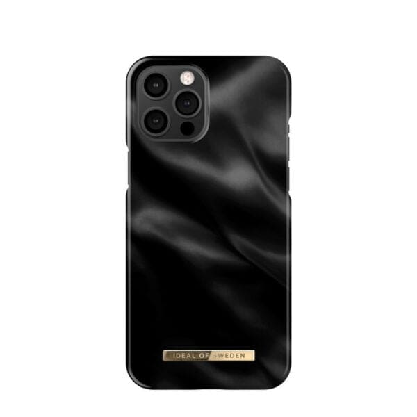 iDEAL of Sweden "Black Satin Case" Θήκη προστασίας από vegan υλικά – iPhone 12 Pro Max