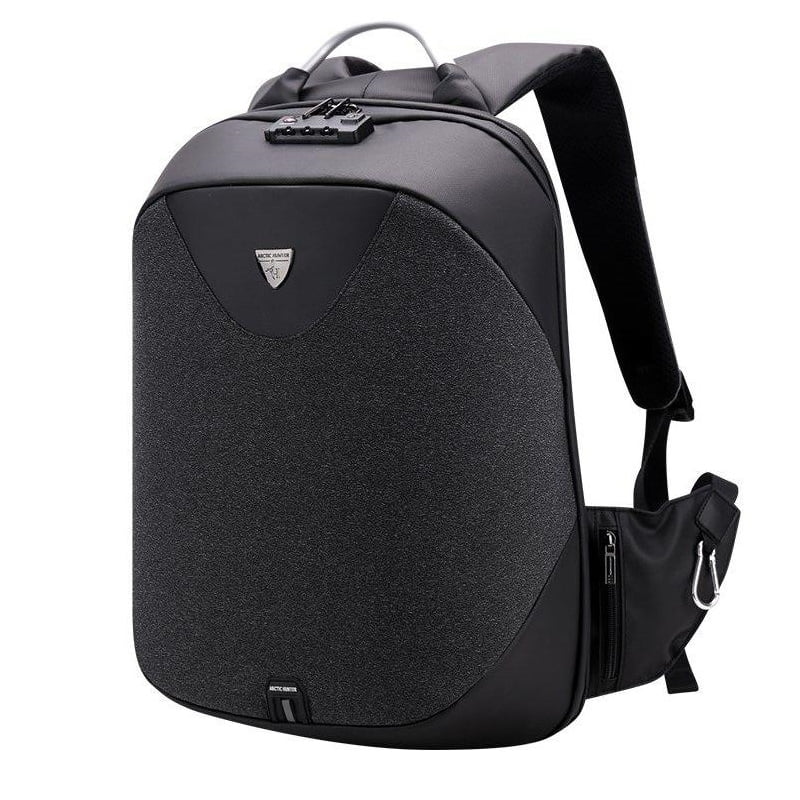 Arctic Hunter Backpack με θήκη για laptop έως 15,6" – Black (B00208-BK)