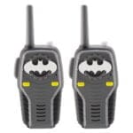 eKids Batman Walkie Talkies για παιδιά & ενήλικες με ενσωματωμένο μεγάφωνο και εμβέλεια 150 μέτρων (Ri-212BM) (μαύρο)